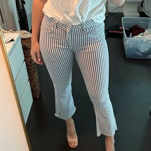 ZARA stripped jeans